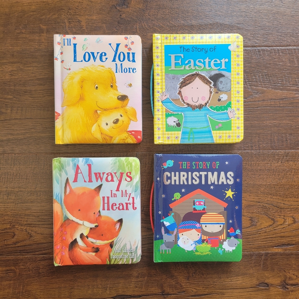 4 Padded Books